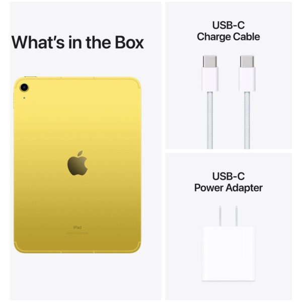 Apple iPad 10.9" 2022 WiFi 64GB Yellow (10 Gen) (MPQ23RK/A)
