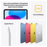 Apple iPad 10.9" 2024 Wi-Fi 256GB Blue (MCMF4NF/A)