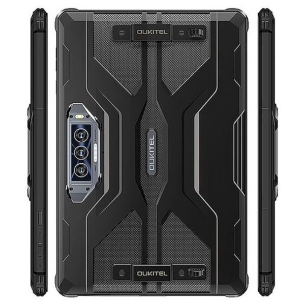 OUKITEL RT8 6/256GB Dual Sim Black with hand (6931940756402)