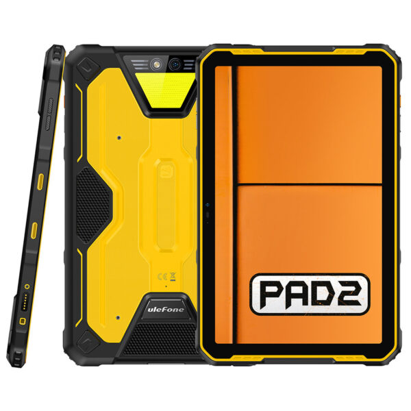 Ulefone Armor Pad 2 4G 8/256GB Black-Yellow (6937748735717)